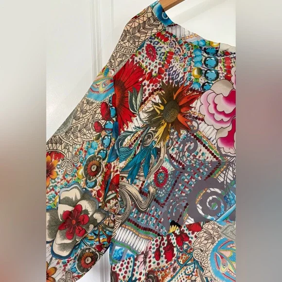 NWT Vintage Johnny Was Top - Picture 7 of 11